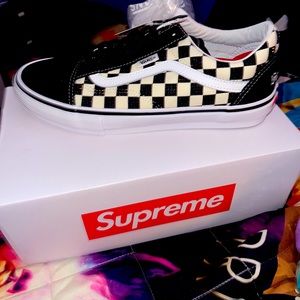 Vans Old Skool Supreme Swarovski Black